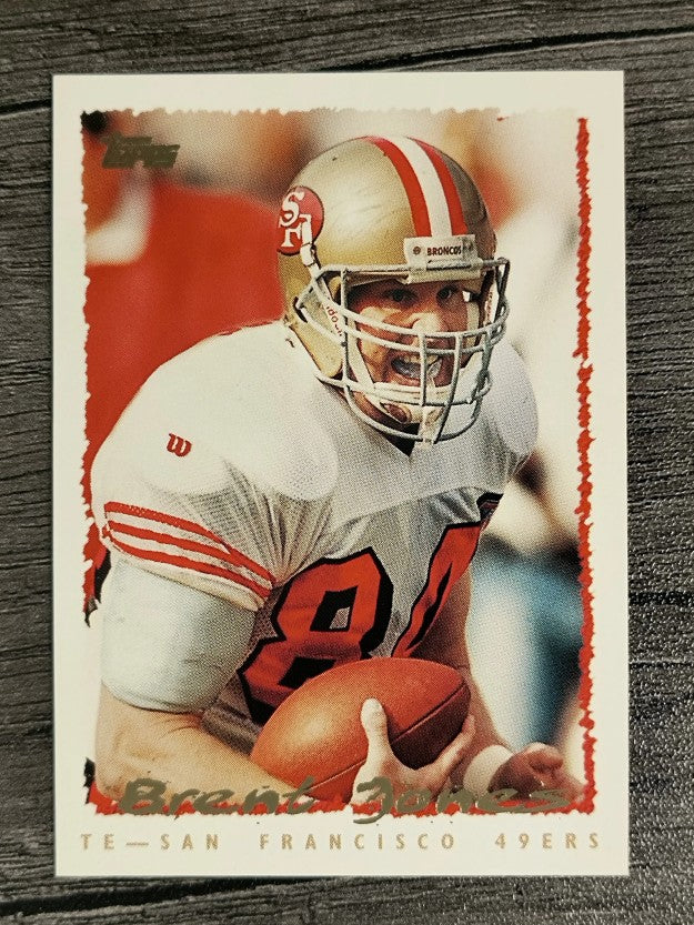 1995 Topps #178 Brent Jones