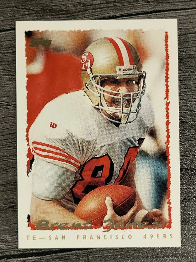 1995 Topps #178 Brent Jones