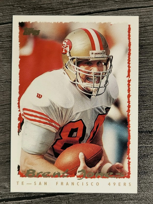 1995 Topps #178 Brent Jones
