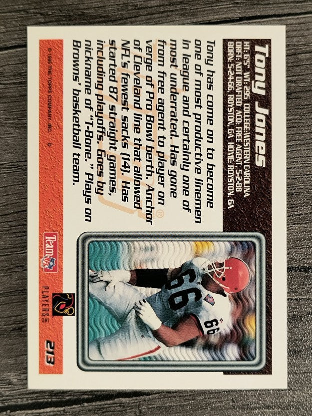 1995 Topps #213 Tony Jones T