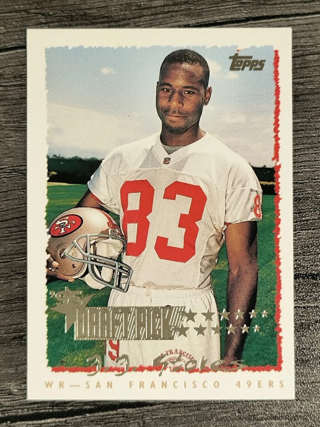 1995 Topps #227 J.J. Stokes RC