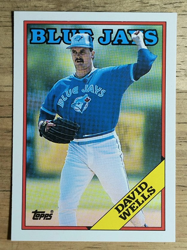 1988 Topps Traded #128T David Wells XRC
