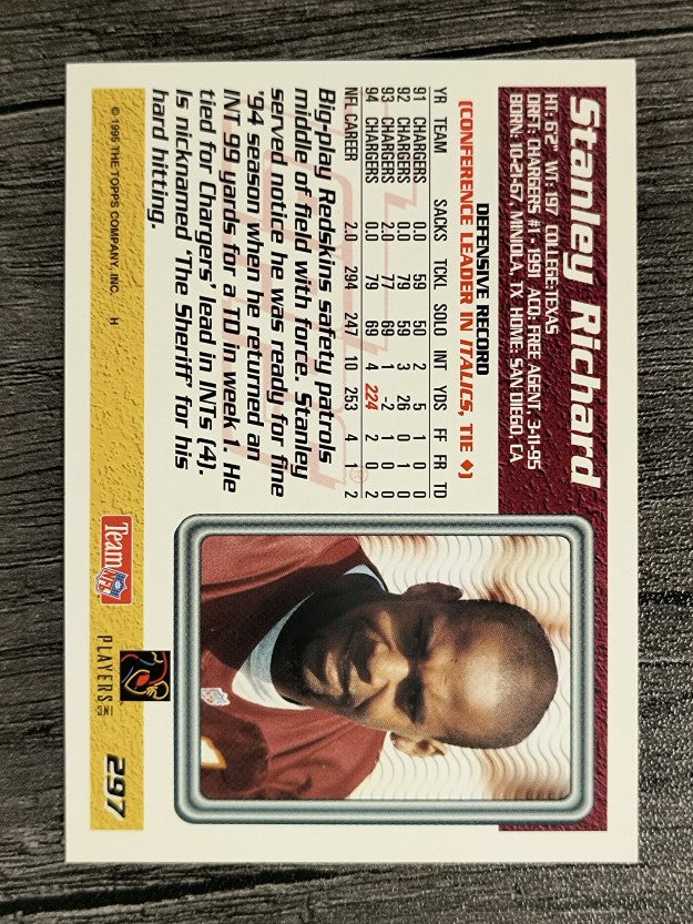 1995 Topps #297 Stanley Richard