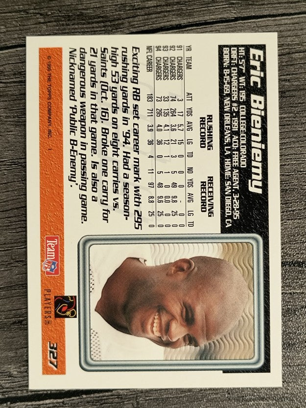 1995 Topps #327 Eric Bieniemy
