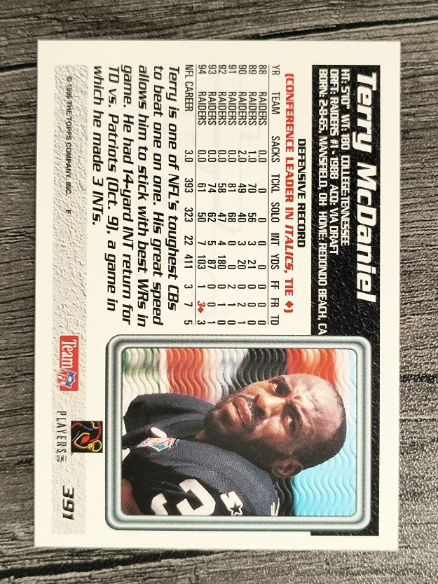 1995 Topps #391 Terry McDaniel