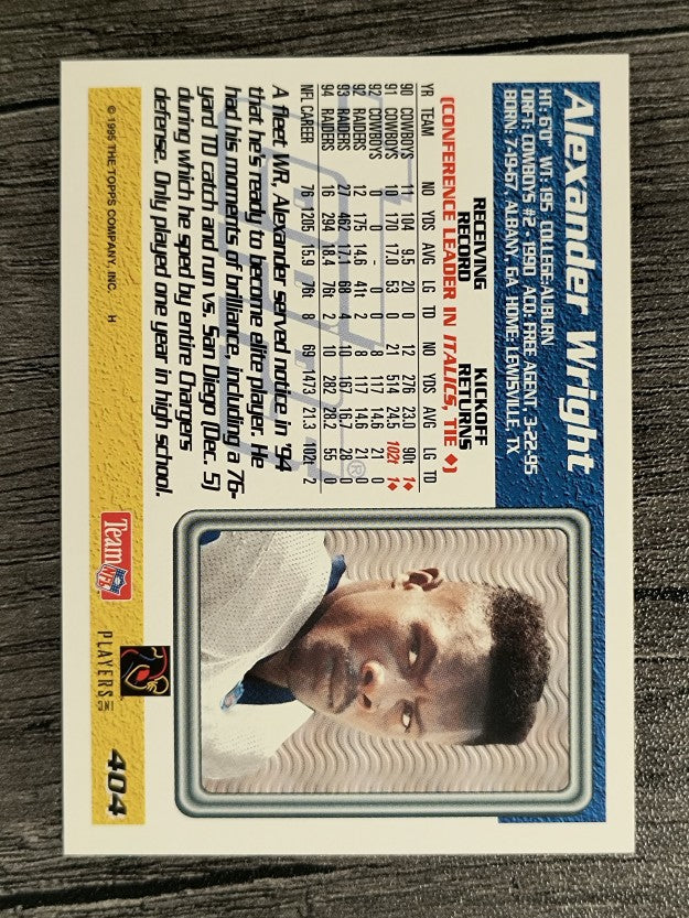 1995 Topps #404 Alexander Wright