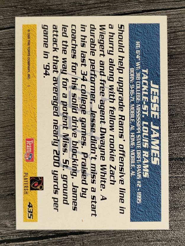 1995 Topps #435 Jesse James