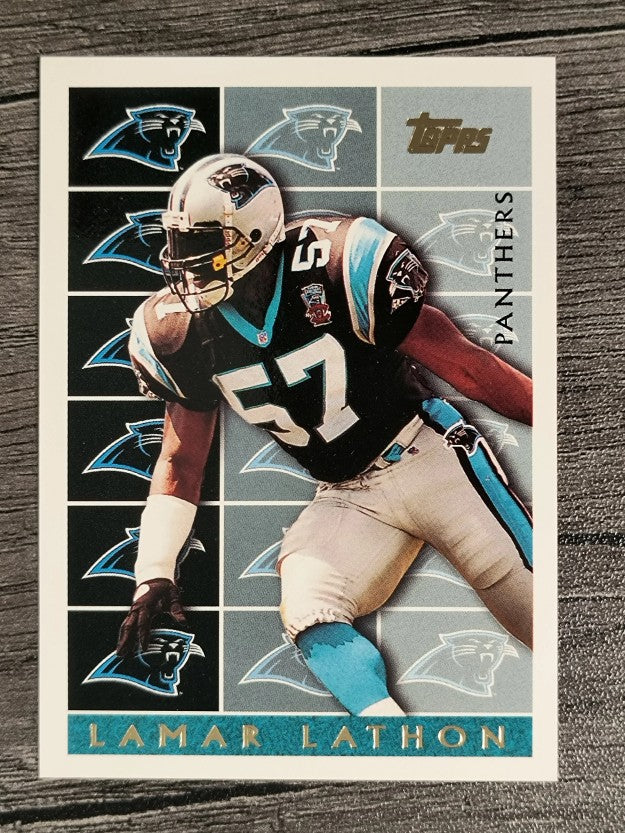 1995 Topps #446 Lamar Lathon