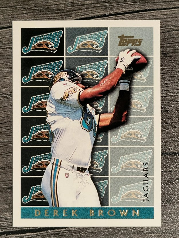 1995 Topps #454 Derek Brown TE