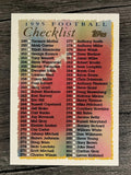 1995 Topps #467 Checklist (249-358)