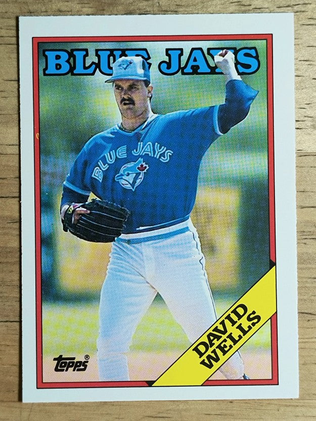 1988 Topps Traded #128T David Wells XRC