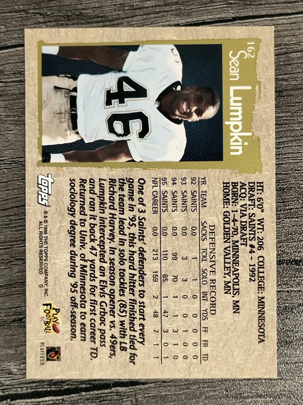 1996 Topps #162 Sean Lumpkin