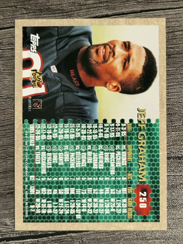 1996 Topps #250 Jeff Graham TYC