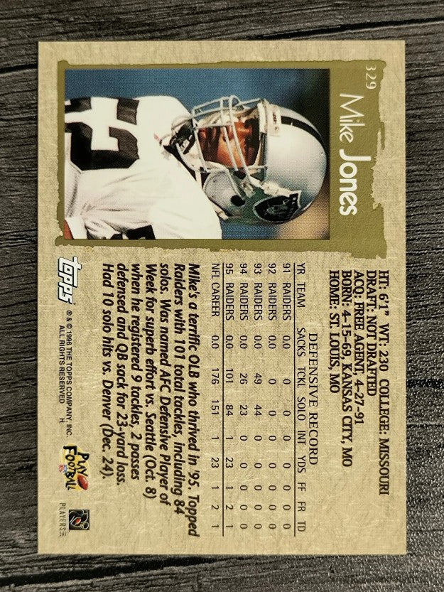 1996 Topps #329 Mike Jones