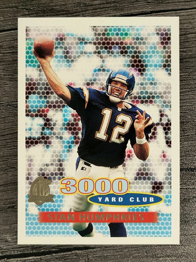 1996 Topps #382 Stan Humphries TYC