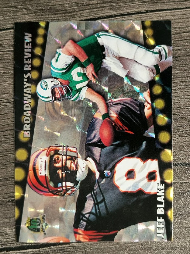 1996 Topps Broadway's Reviews #BR3 Jeff Blake