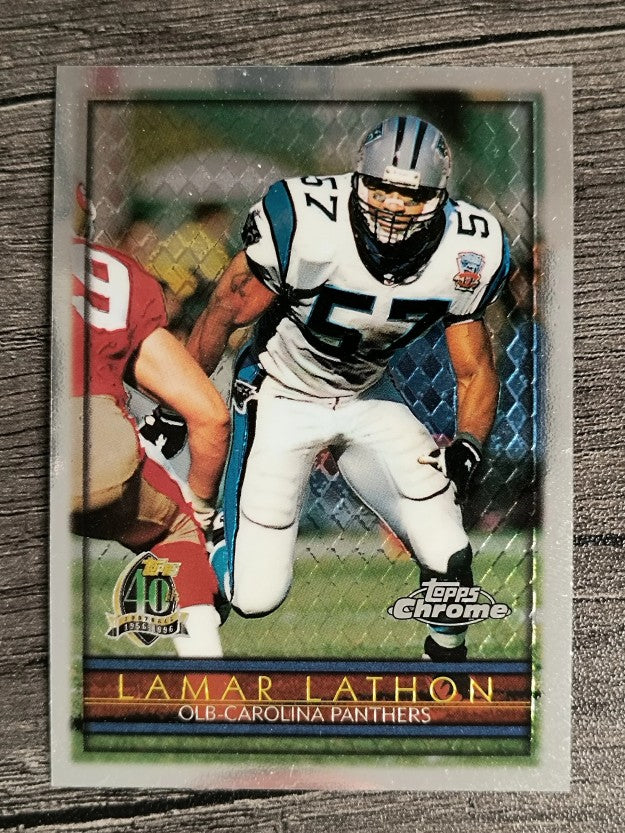 1996 Topps Chrome #63 Lamar Lathon