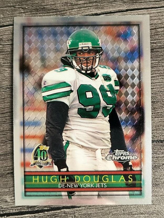 1996 Topps Chrome #141 Hugh Douglas