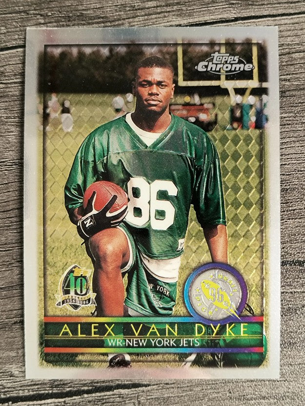 1996 Topps Chrome #151 Alex Van Dyke RC