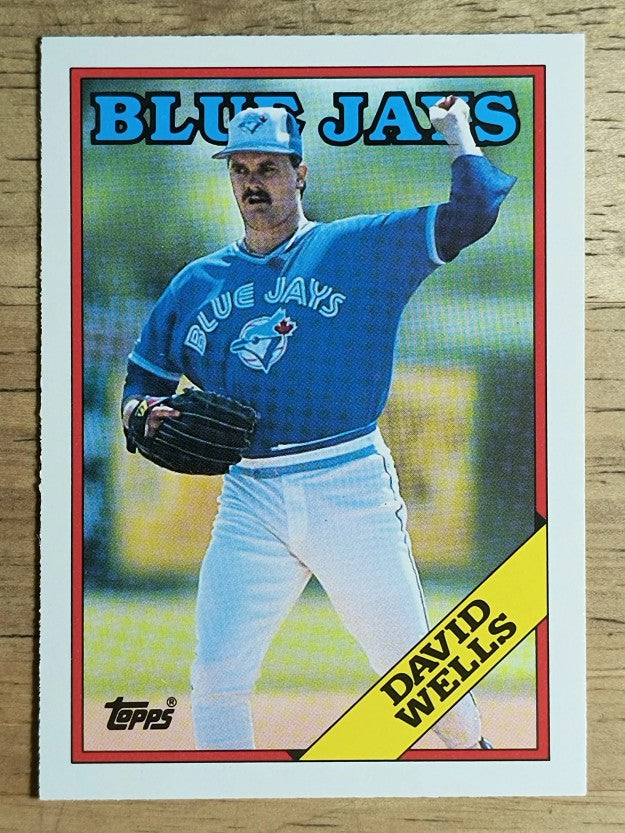 1988 Topps Traded #128T David Wells XRC