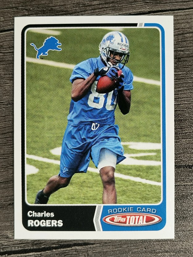 2003 Topps Total #441 Charles Rogers RC