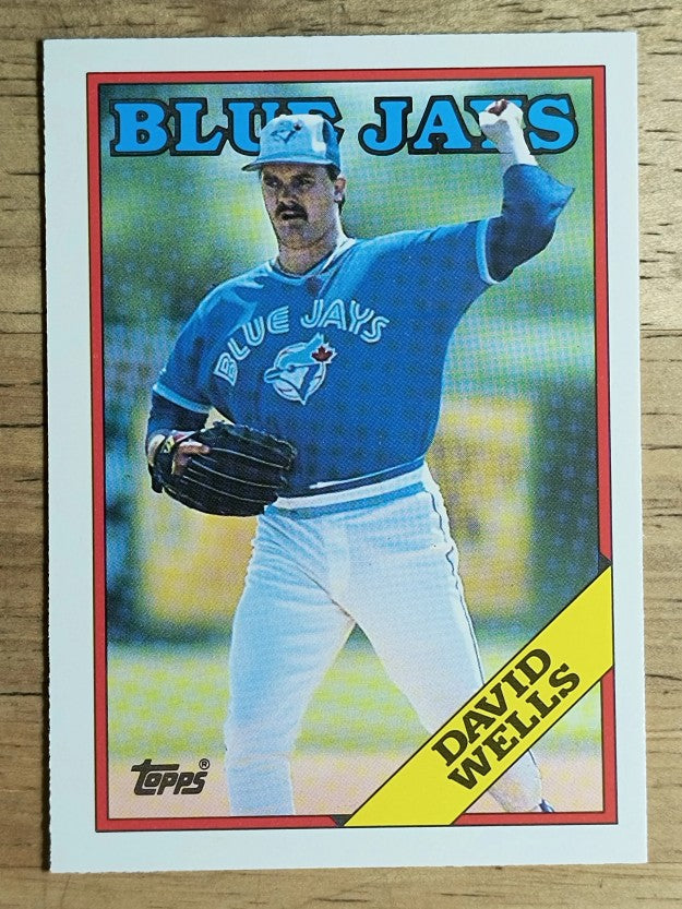 1988 Topps Traded #128T David Wells XRC