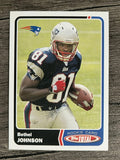2003 Topps Total #447 Bethel Johnson RC