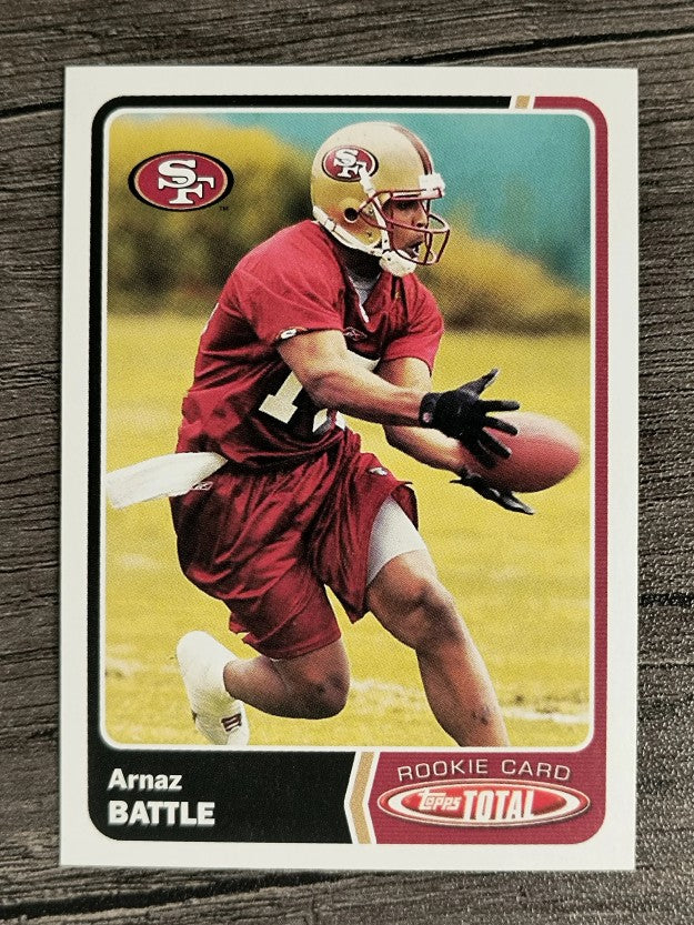 2003 Topps Total #449 Arnaz Battle RC