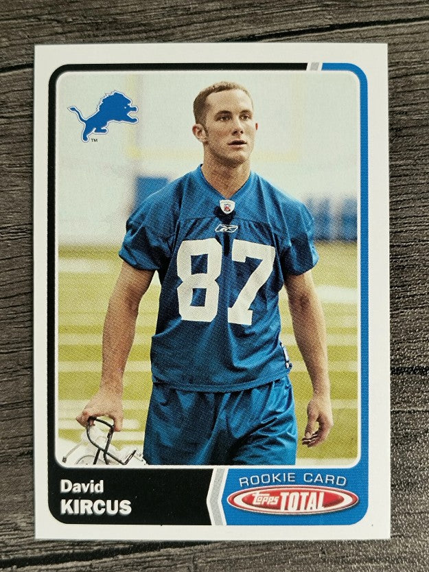 2003 Topps Total #471 David Kircus RC