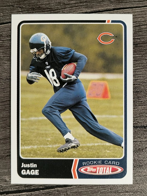 2003 Topps Total #476 Justin Gage RC