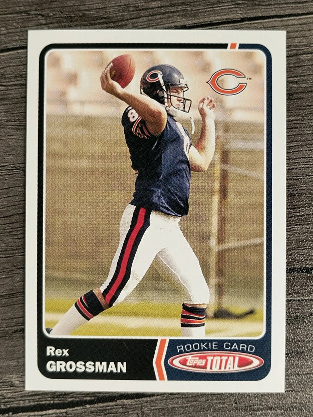 2003 Topps Total #480 Rex Grossman RC