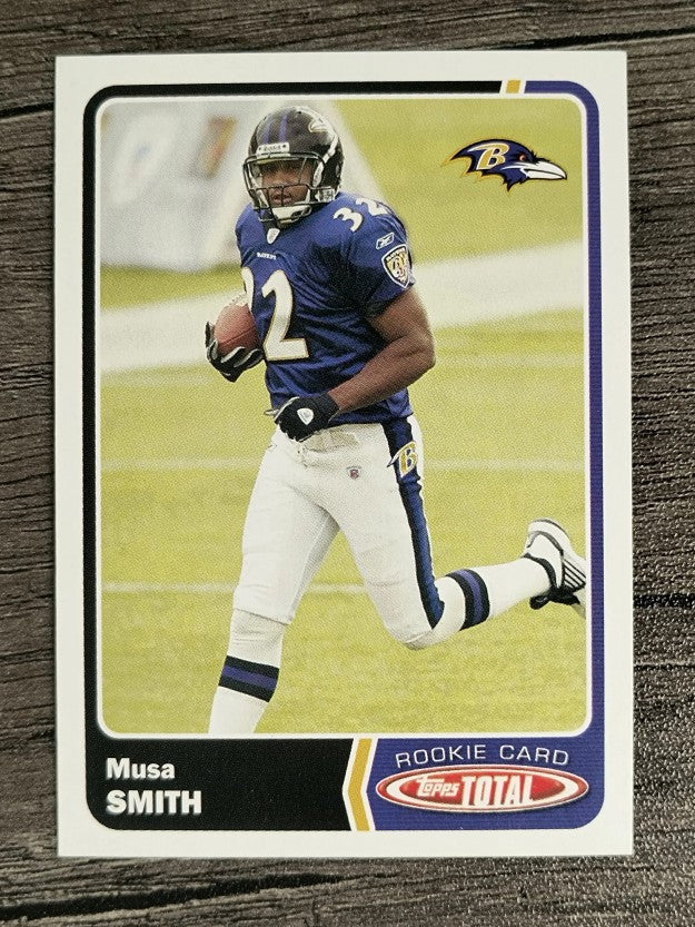 2003 Topps Total #519 Musa Smith RC