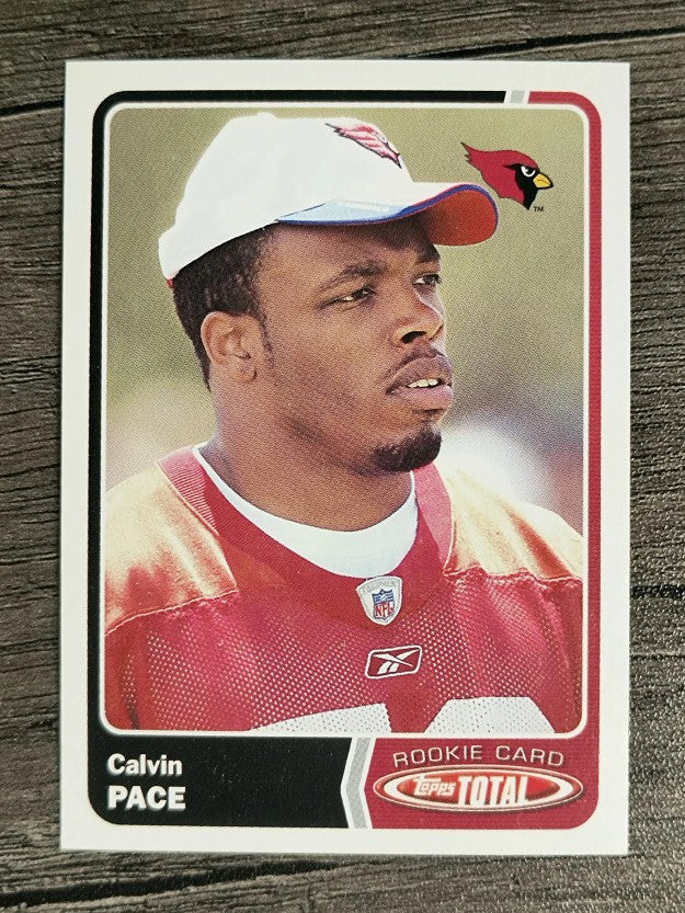 2003 Topps Total #529 Calvin Pace RC