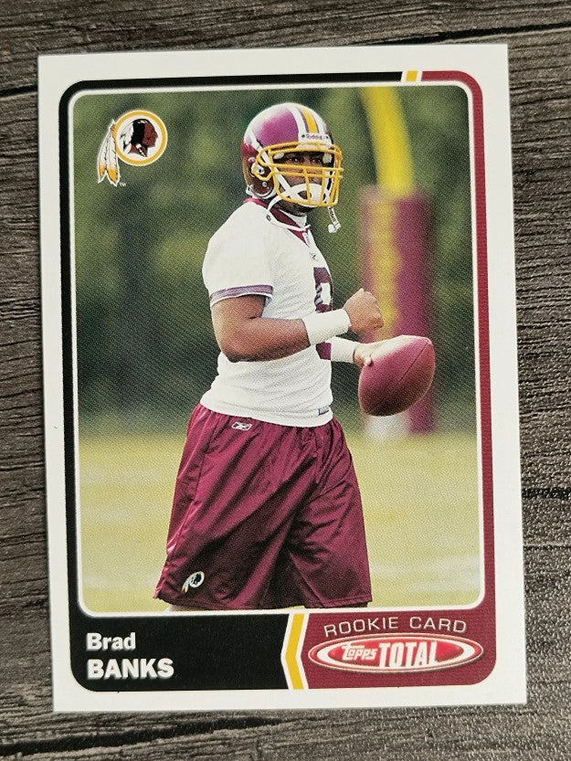 2003 Topps Total #539 Brad Banks RC