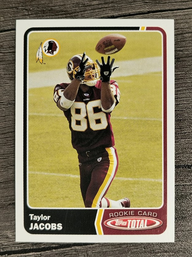 2003 Topps Total #545 Taylor Jacobs RC