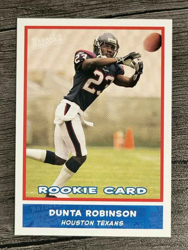 2004 Bazooka #189 Dunta Robinson RC