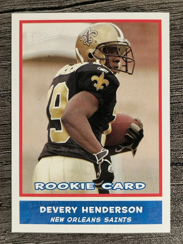 2004 Bazooka Minis #202 Devery Henderson