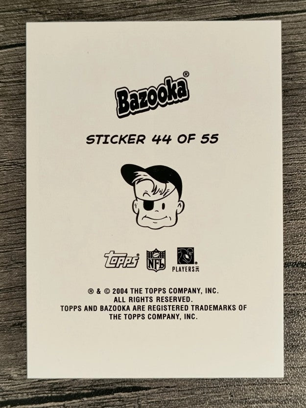 2004 Bazooka Stickers #44 Will Smith/K. Udeze/Jason Babin/Robert Gallery (NM)