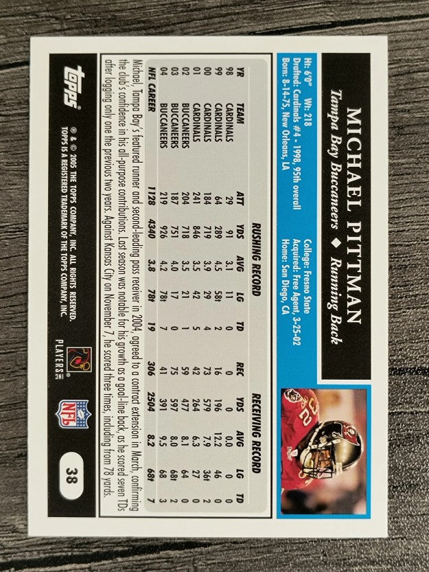 2005 Topps #38 Michael Pittman