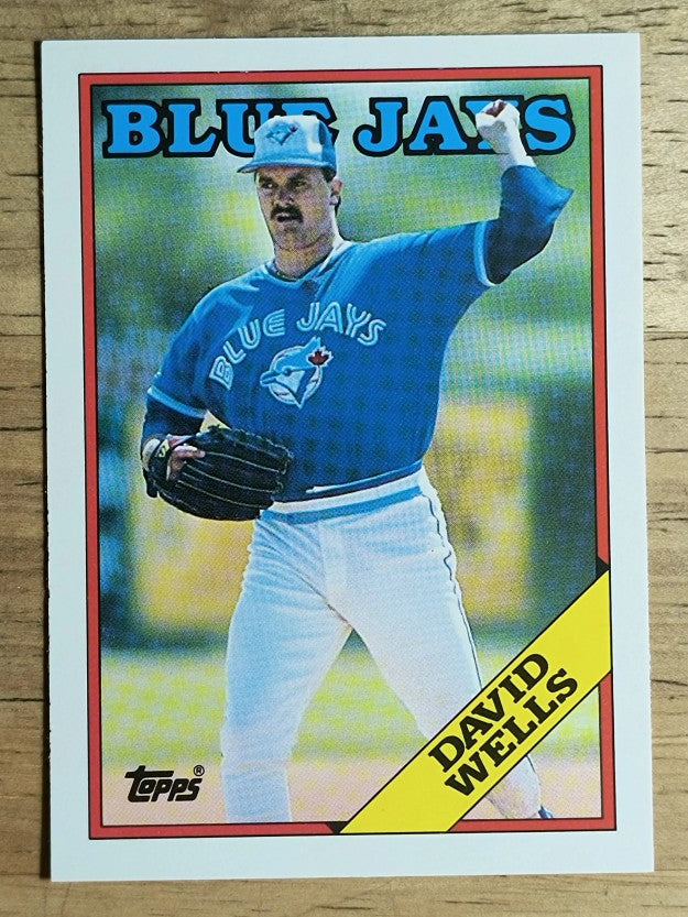 1988 Topps Traded #128T David Wells XRC