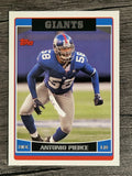 2006 Topps #189 Antonio Pierce