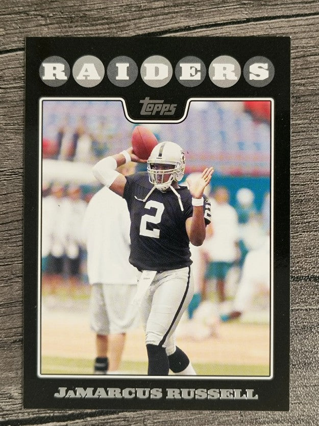 2008 Raiders Topps #4 JaMarcus Russell