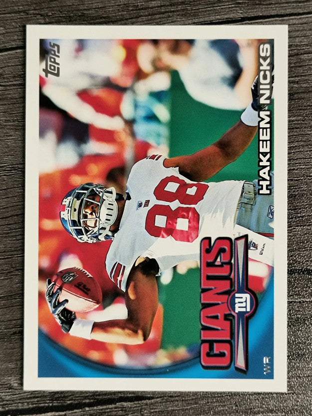 2010 Topps #115 Hakeem Nicks