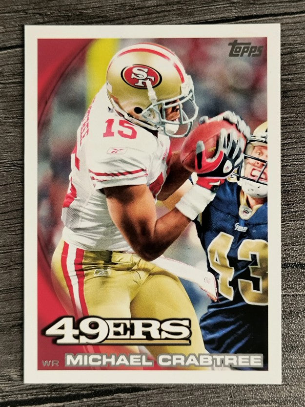 2010 Topps #222 Michael Crabtree