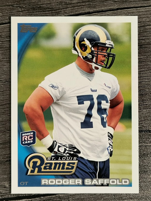2010 Topps #432 Rodger Saffold RC