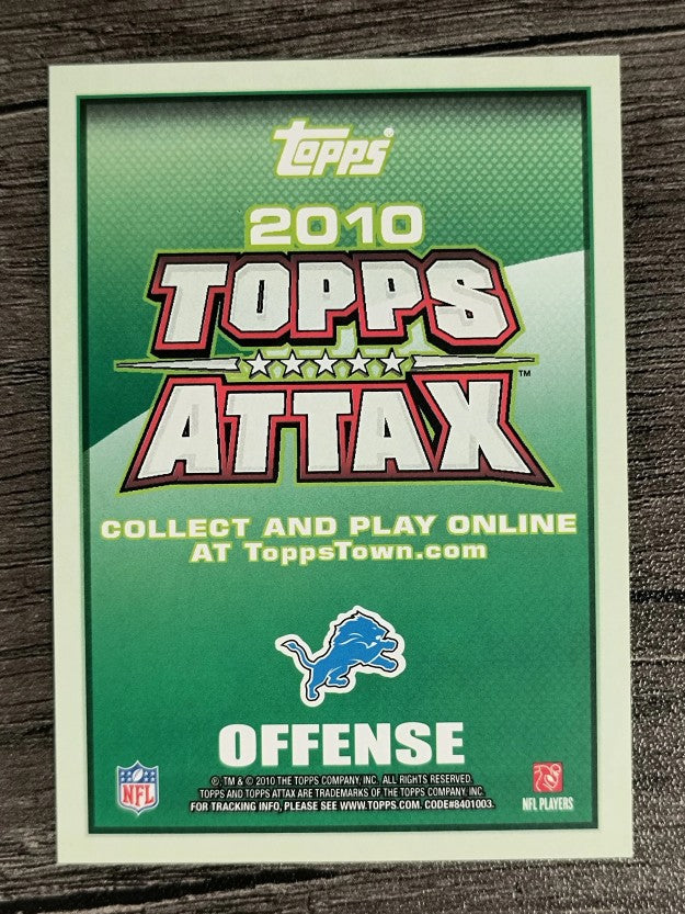 2010 Topps Attax Code Cards #20 Calvin Johnson