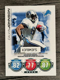 2010 Topps Attax Code Cards #20 Calvin Johnson