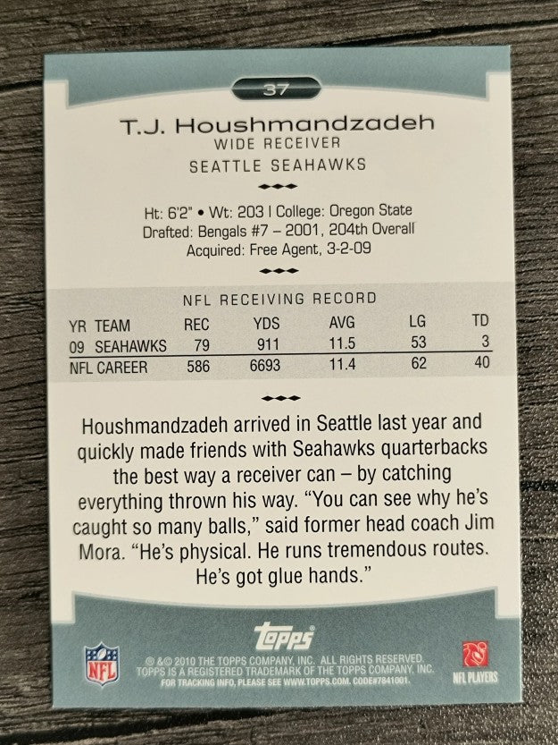 2010 Topps Platinum #37 T.J. Houshmandzadeh