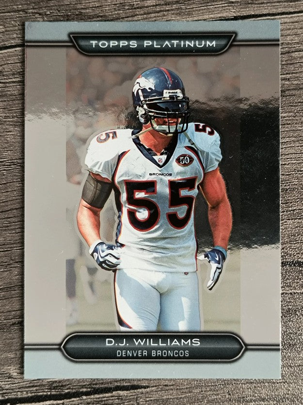 2010 Topps Platinum #39 D.J. Williams