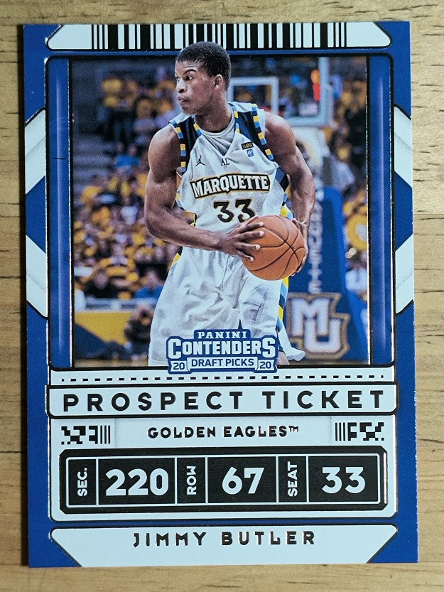 2020-21 Panini Contenders Draft Picks #32 Jimmy Butler